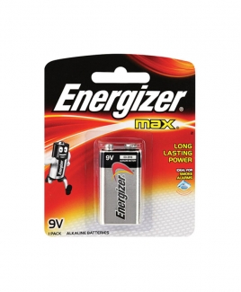Energizer® MAX 9V Alkaline Batteries [1pc]